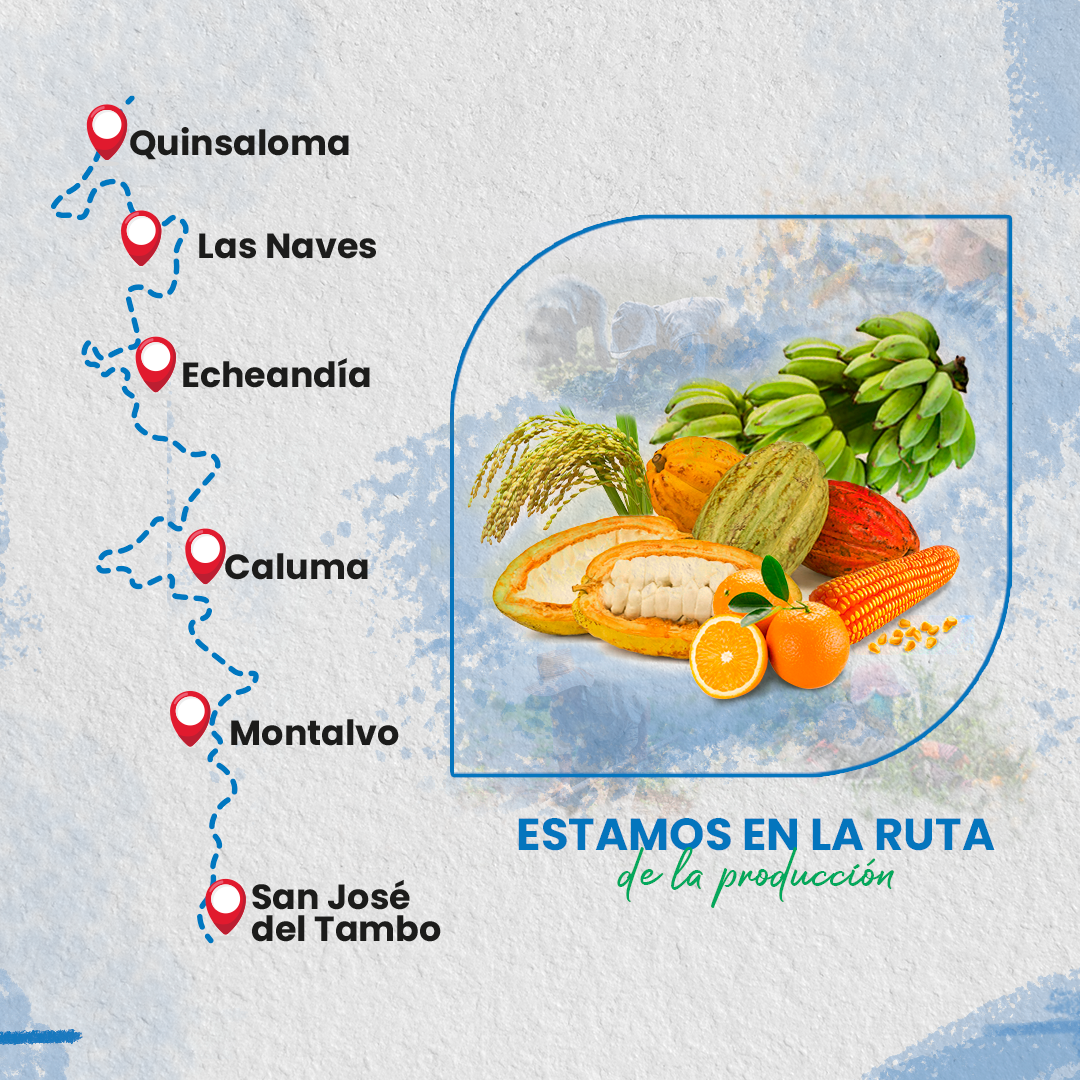 Mapa de sucursales COAC Las Naves