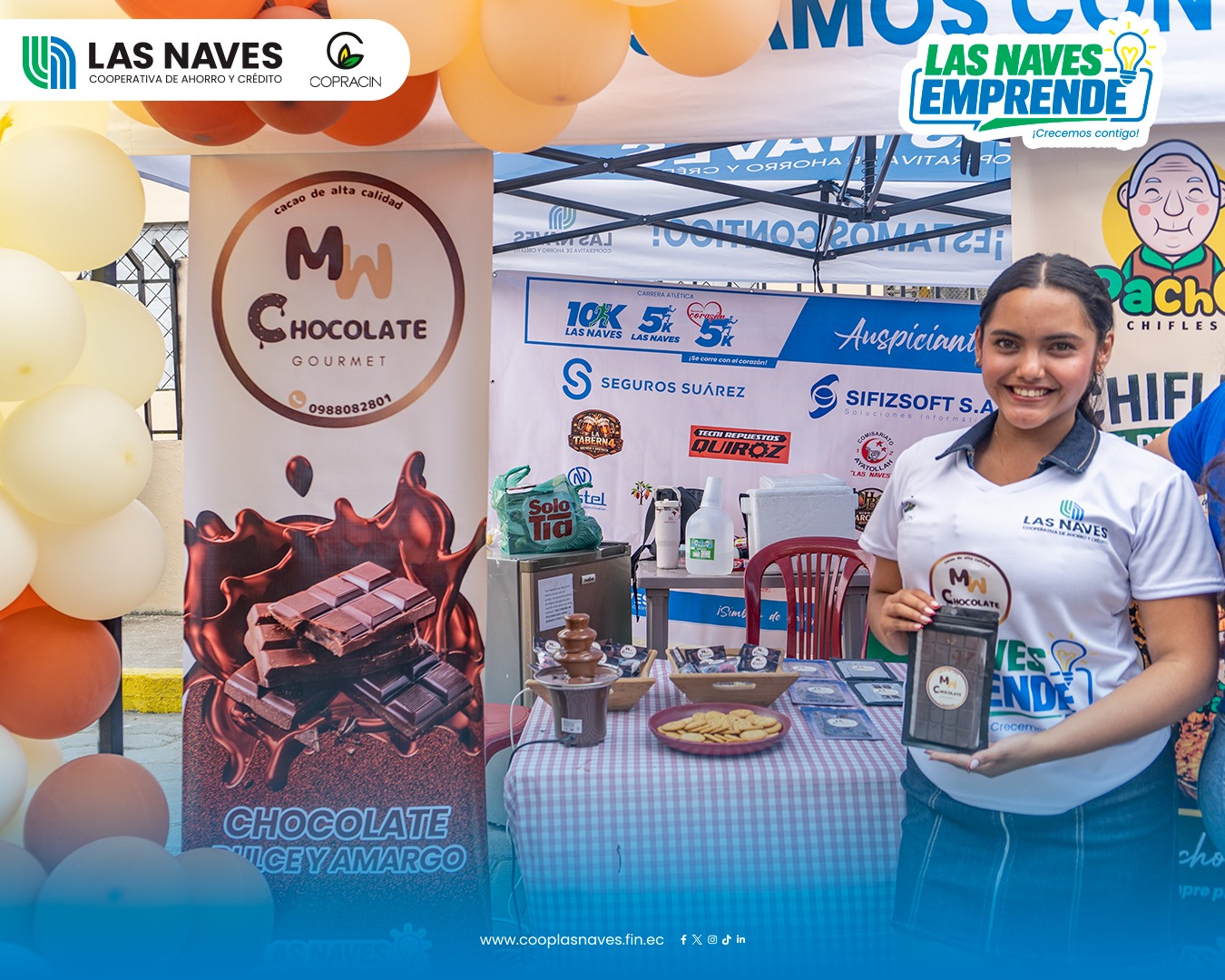 Las Naves Emprende en la Expo Feria por el aniversario del cantón Las Naves